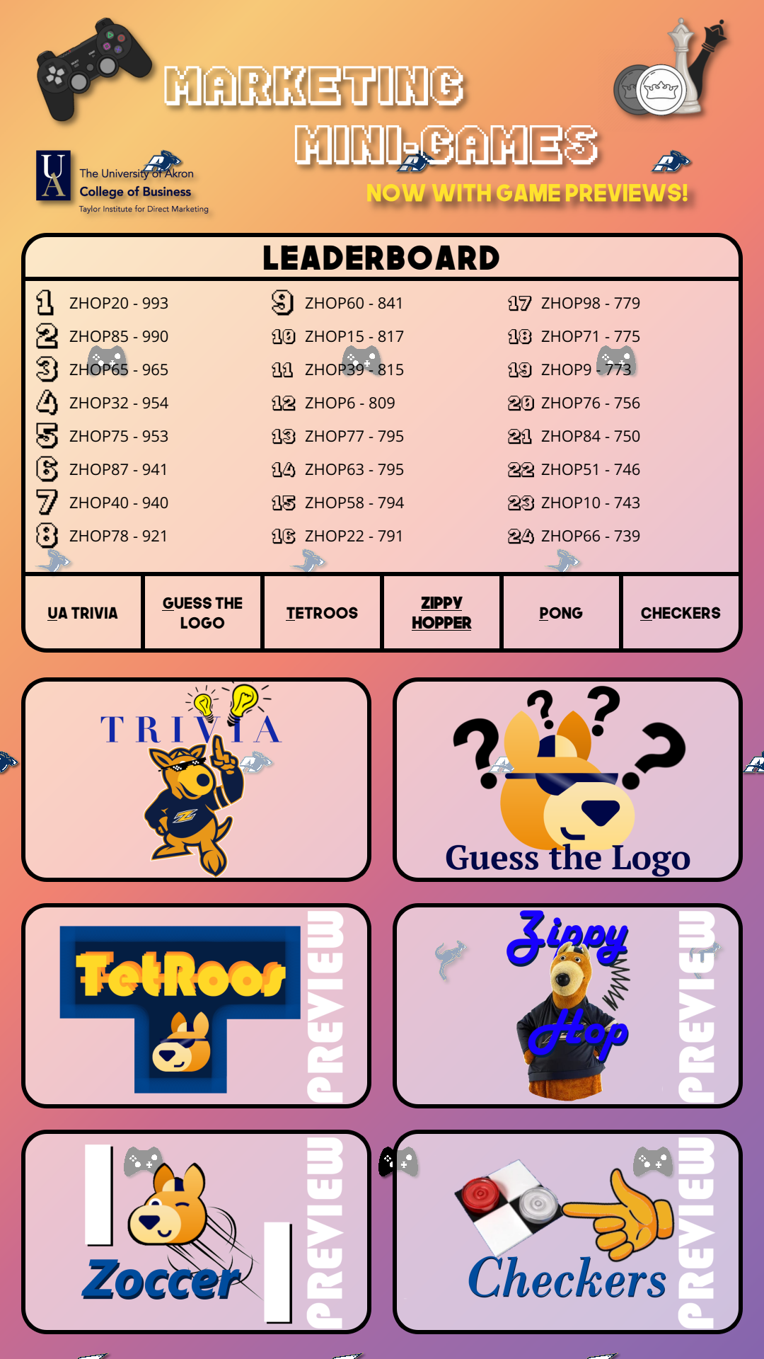 [ screenshot of taylor games ]